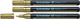 Instruments d'écriture Schneider marqueur peinture Schneider - maxx 271 - 1-2 mm - or - 3 pièces - s-127153-3