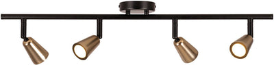 Lucide tiana - spot de plafond (plafonnier) - 4xgu10 - couleur champagne | essentiel