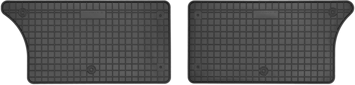 Tapis en caoutchouc Frogum Seat Alhambra 1996-2009 (adapté à la 3ème rangée de sièges) -