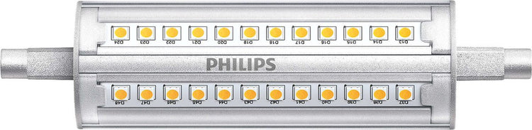 Philips LED Philips - Lampe LED R7S CorePro - 14W remplace 100W - 3000K blanc chaud - 118mm | dimmable