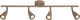 Lucide tiana - spot de plafond (plafonnier) - 4xgu10 - taupe | essentiel
