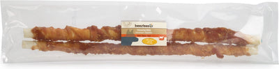 Beeztees bâton à mâcher culinaire au poulet 2 pièces 45 cm - snack pour chien - snack à mâcher -