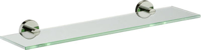 Etagère Plieger Vigo – Etagère de salle de bain 52 cm x 14 cm – Etagère en verre – Montage mural – Garantie 10 ans – Chrome brossé
