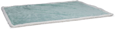 Beeztees couverture pour chiot monego - couverture pour chien - peluche - bleu - 100x70x1,5 cm