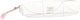 Ancor trousse scolaire unique vide rectangulaire 1 compartiment arches blanc