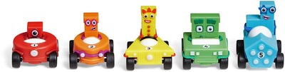 Ensemble de mini véhicules de blocs de chiffres de ressources d'apprentissage - jouets éducatifs. - 3+