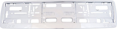 Carpoint plaque de base europe 53 x 14 cm chromée