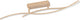 Plafonnier Eglo Grisolia - LED - 85 cm - marron|blanc