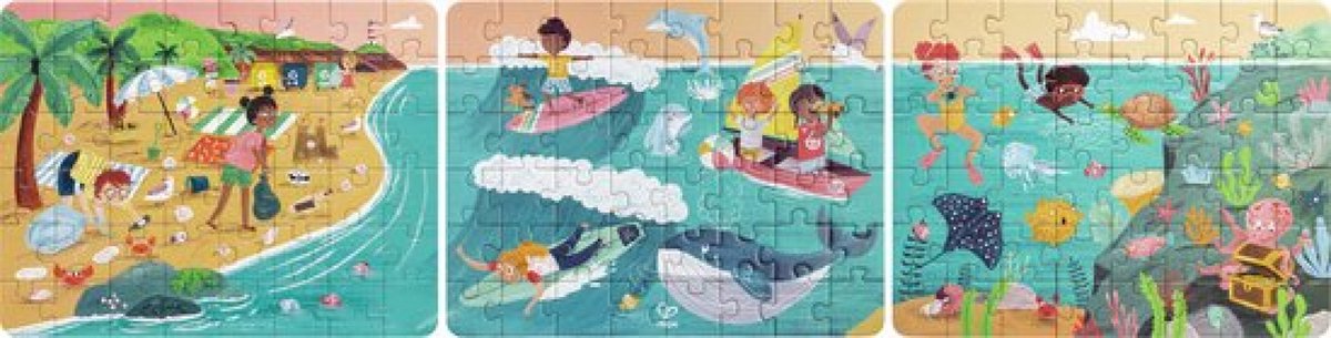 Puzzle des amis de l'océan Hape
