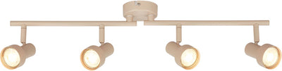 Briloner b.k.licht tapp - spot en saillie - spot de plafond (plafonnier) - 4x raccord gu10 - beige taupe - 60,5 cm