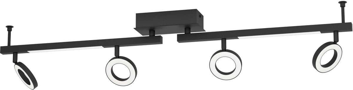 Eglo cardillio 2 spot - LED - 98,5 cm - noir