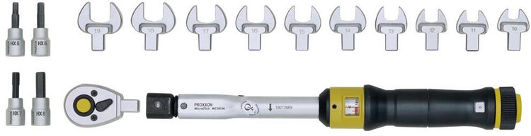Proxxonindustrial - clé dynamométrique microclick mc 60 multi 12-60nm 3 8 (5 20) * - pr23341
