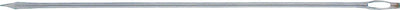 Aiguille à pansement Westmark avec grand chas, droite, longueur : 18 cm, acier inoxydable, argent, 12682270
