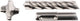 Accessoires Makita p4s : foret sds-plus 8x215mm - b-58110