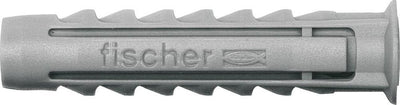 Cheville Fischer sx 8 pour vis à panneaux d'aggloméré (100 pcs.)