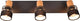 Trio nandini - spot - noir mat - excl. 3x e14 10w