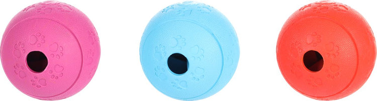 Flamingo - jouet pour chien snack balle nandou - assorti - s - 8 x 8 x 8 cm