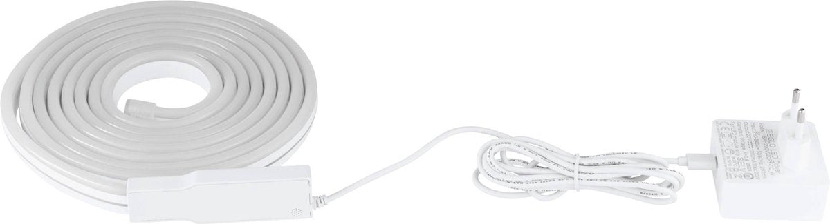 Bande LED intelligente Eglo connect .z neon stripe z - 300 cm - lumière blanche rgb réglable - dimmable - zigbee