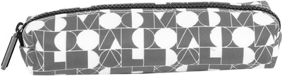 Ancor trousse scolaire lisse vide rectangulaire 1 compartiment gris - an-113280-a