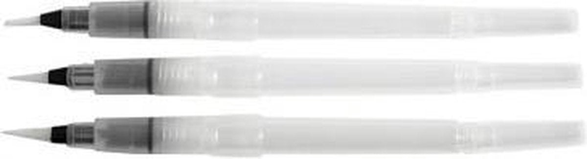 Creativ Company Water Tank Brushes S M L, 3e.