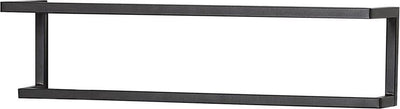 Sealskin carré - porte-serviettes 48 cm - noir