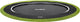 Salta royal baseground sports - trampoline enterré - ø 427 cm - noir