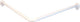 RIDDER RIDDER rail de rideau de douche d'angle universel 25 mm blanc 59501