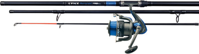 Albatros - combo set surf cast - set de cannes de plage - 390 cm - 3 pièces - 8000 moulinet
