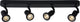 Lucide jaster-led - spot de plafond (plafonnier) - led - gu10 - 4x5w 2700k - noir