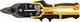 Dewalt HVAC Series - cisailles à fer blanc droites - ergonomiques - acier au chrome-molybdène