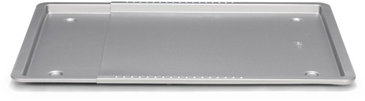 Patisse - plateau argenté - plaque à pâtisserie réglable - 33-47cm