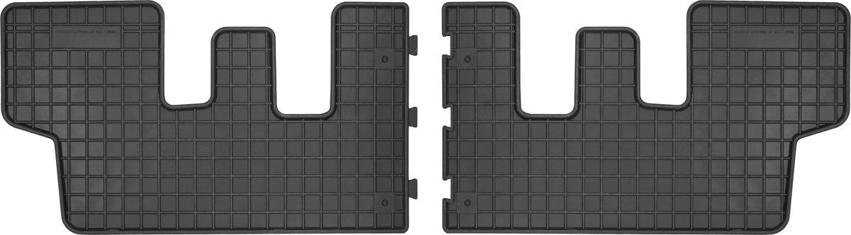 Tapis en caoutchouc Automatten.nl Citroën (Grand) C4 Picasso 2013-2018 (convient pour la 3ème rangée de sièges) - disparu = disparu