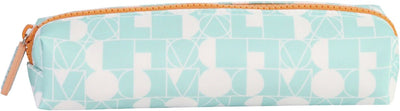 Trousse scolaire Ancor lisse vide rectangulaire 1 compartiment aqua - an-113280-c