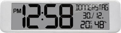 Horloge radio pilotée Technoline - température humidité - date - ws 8120