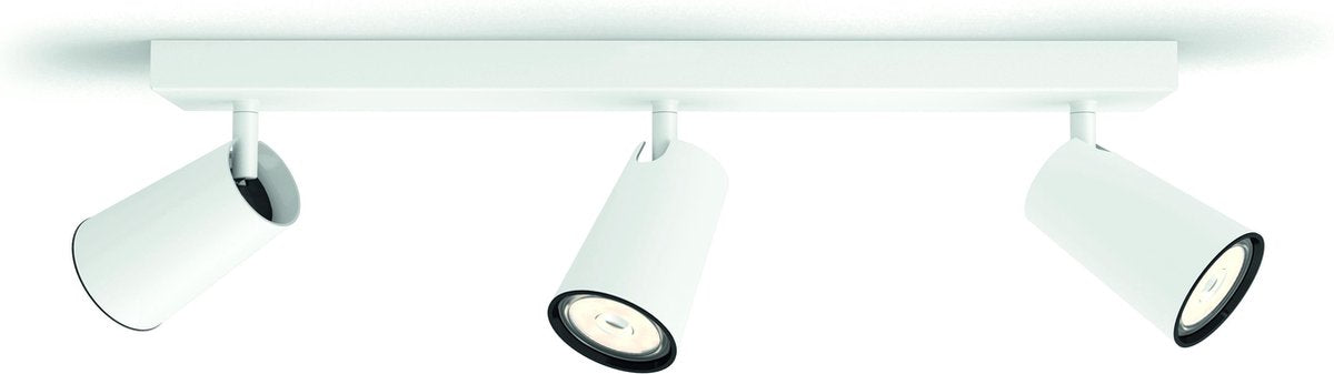 Spot en saillie Philips LED Philips Paisley - 3 lumières - blanc