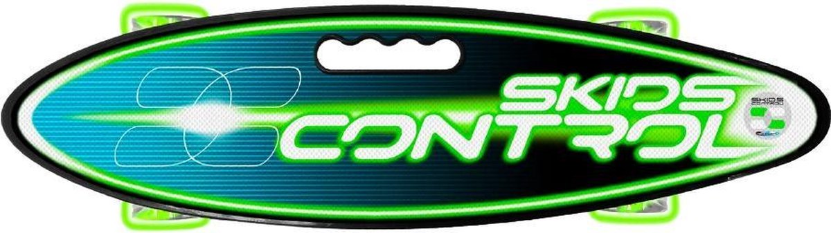 Skids control skateboard poignée junior 61 cm abec 7 vert