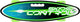 Skids control skateboard poignée junior 61 cm abec 7 vert