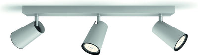 Spot en saillie Philips LED Philips Paisley - 3 lumières - aluminium