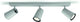 Spot en saillie Philips LED Philips Paisley - 3 lumières - aluminium