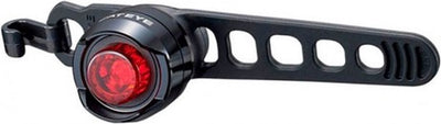Feu arrière de vélo Cateye Orb – Éclairage de vélo LED – Autonomie de 50 à 100 heures – Batterie – Trois modes d'éclairage – Noir
