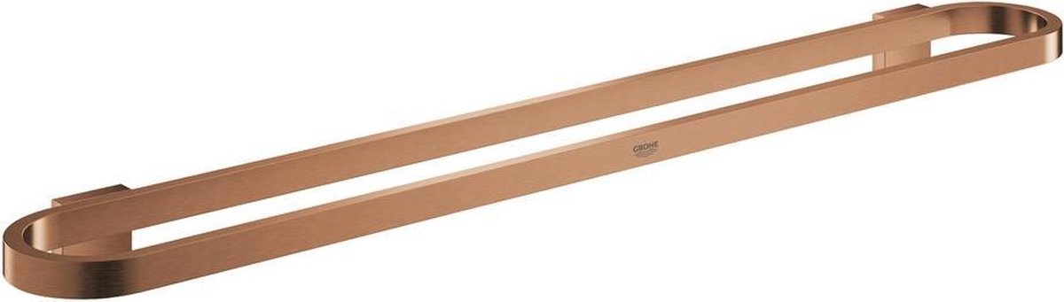 Grohe Selection porte-serviettes 600 mm ou support pour étagère en verre - coucher de soleil chaud brossé (bronze mat) - 41056dl0