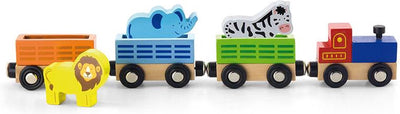 Accessoires ferroviaires Viga, train avec animaux, 7 parties 1 set