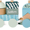 Eichhorn Block Block Train Panda, 16dlg.