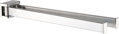 Porte-serviettes Plieger Altea – 2 bras – 36 cm de large – chrome brossé