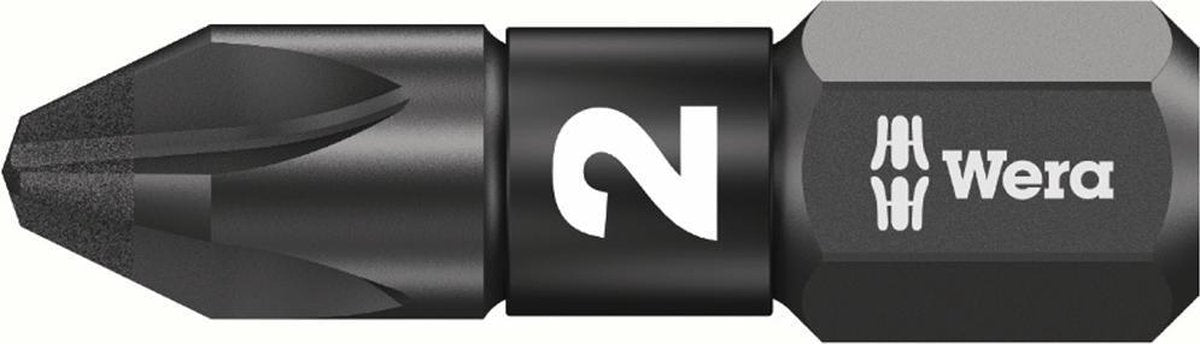 Wera 855 1 embout pozidriv impact dc pz2 x 25mm ve=10 - 05057621001