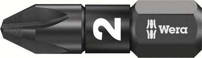 Wera 855 1 embout pozidriv impact dc pz2 x 25mm ve=10 - 05057621001