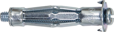 Cheville métallique pour mur creux Fischer hm 6 x 52 s avec vis métrique