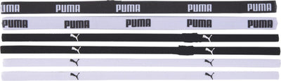 Puma tr ess hairbands bandeaux pour femmes - noir-blanc