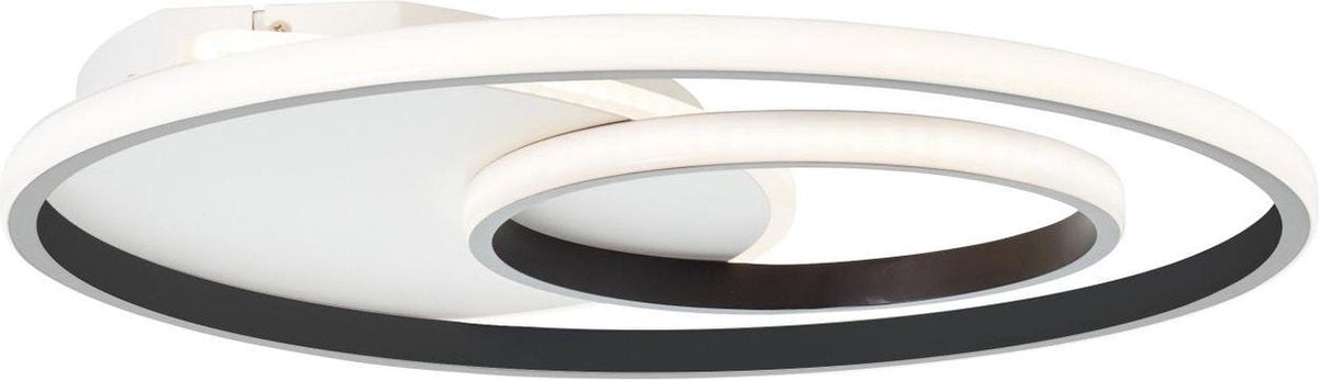 Brilliant merapi - plafonnier - LED 32w - 3000k - blanc noir