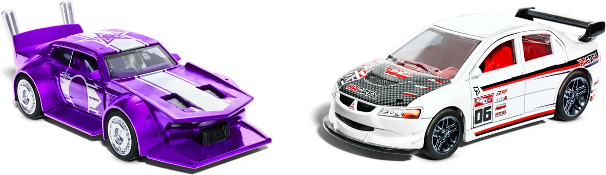 Hot Wheels Full Back Racing Cars, 2e.